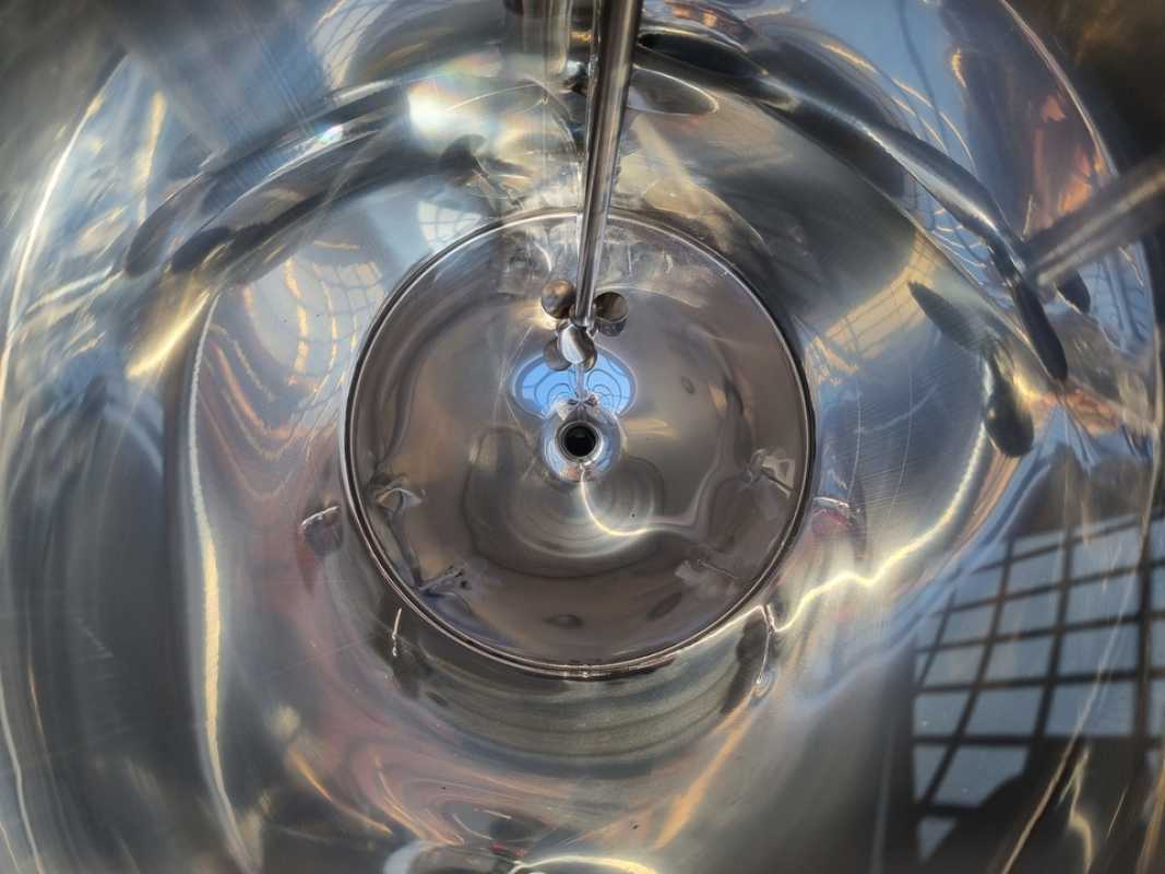 162L Edelstahl Rührwerksbehälter mit Dissolver